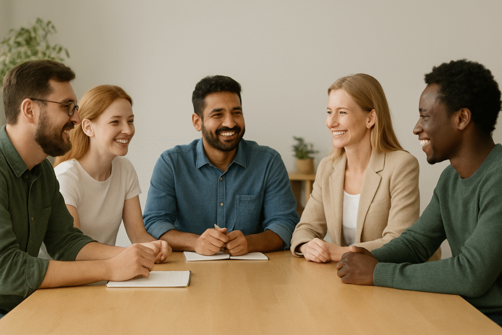 Croydon Social Language Club meeting