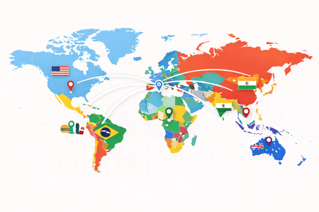 map of the world